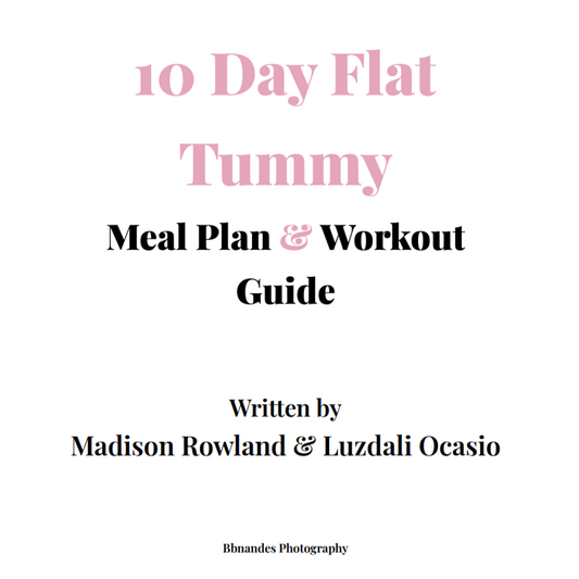 Flat Tummy Meal Plan & Workout Guide